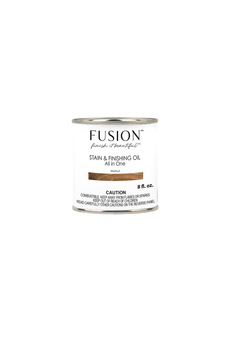 Fusion Mineral Paint - Stain and Finishing Oil - Walnut