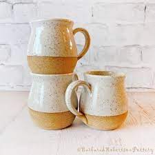 Farmhouse Vanilla Mug - Handmade Pottery
