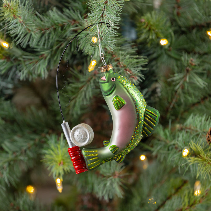 GONE FISHIN' ORNAMENT