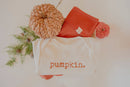 Pumpkin Organic Bodysuit Long Sleeve: 0-3M
