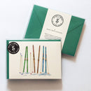 Vintage Skis - Box of 6 Note Cards