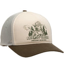 Keep It Green 5-Panel Trucker Hat: Sand/Vine