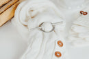 Scarf Ring and Pin - Scarf Jewelry for Wool Scarves