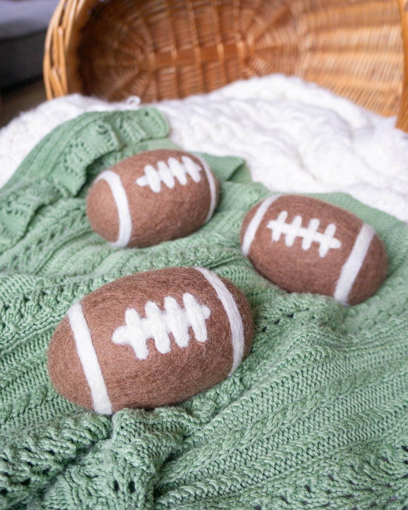 Football Eco Wool Dryer Ball - GAME DAY