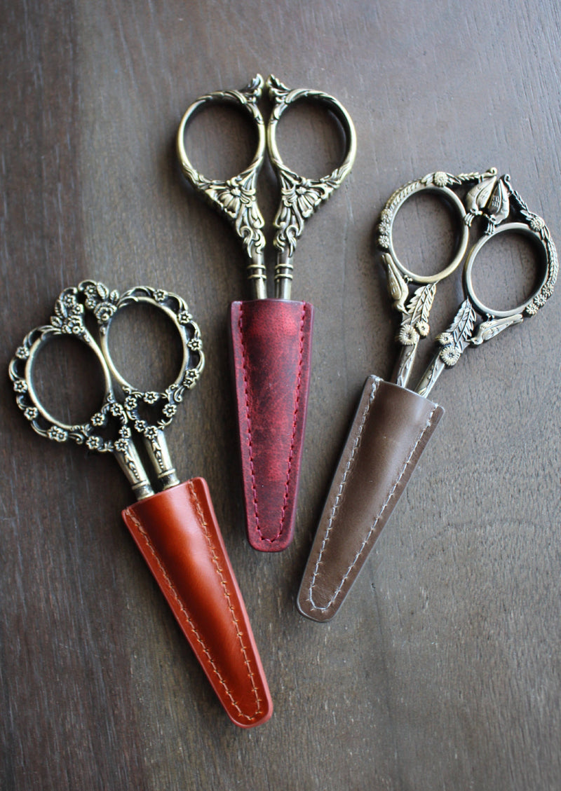 Leather Scissor Sheaths