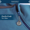 Snowflake Zipper Pull | Pewter Charm | Bag Accessory