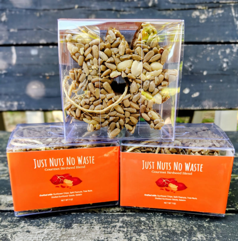 Maple Leaf Birdseed Ornaments