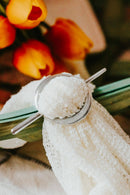 Scarf Ring and Pin - Scarf Jewelry for Wool Scarves