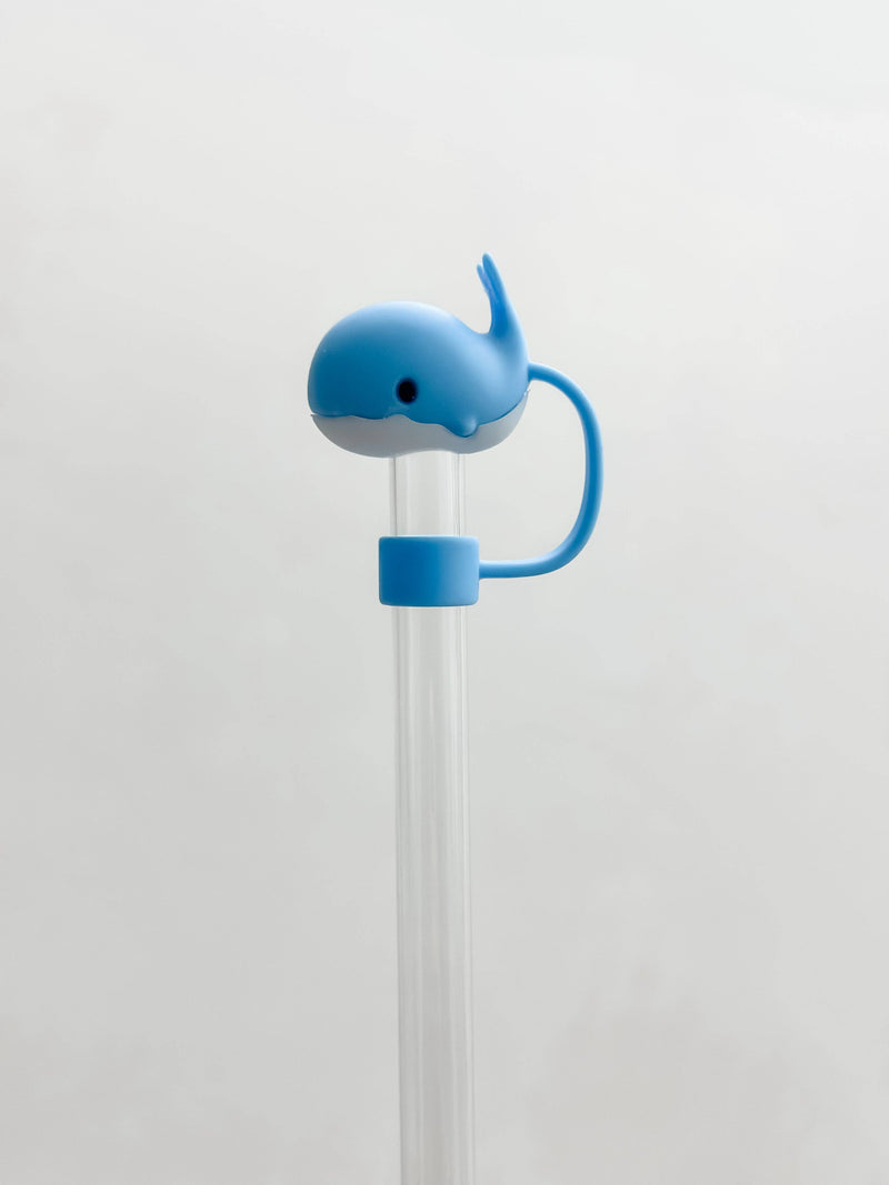 Straw Top Cover "Whale"