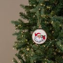 5" SAINT NICK EMBROIDERED ORNAMENT