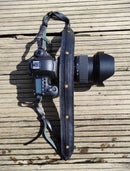 Leather Camera Strap: Black