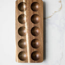 Wooden Egg Holder: 10 holes