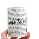 "Note to Self" Pencil Holder