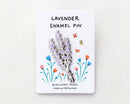 Lavender Enamel Pin