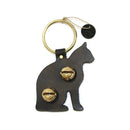 Designer Door Chimes - Cat: Black / Brass
