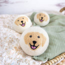 Golden Dog Eco Wool Dryer Ball - Yellow Retriever