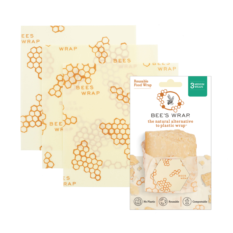 Medium 3 Pack Wraps - Honeycomb