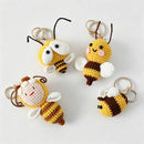 Crochet Bee Keychain: Style3 / F