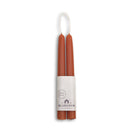 Beeswax Taper Candles – Dripless & Handmade in USA: Terracotta / 8"