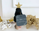 Mini Green Felted Wool Christmas Tree