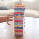 Tumbling Book Stack - Wooden Block Stacking & Balance Game