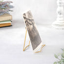 Bard's Folding Gold Wire Easel: 4" x 4" x 4.75"