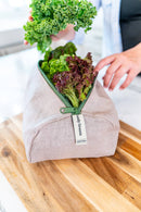 Reusable Linen Bag for Leafy Greens | Spring Kitchen