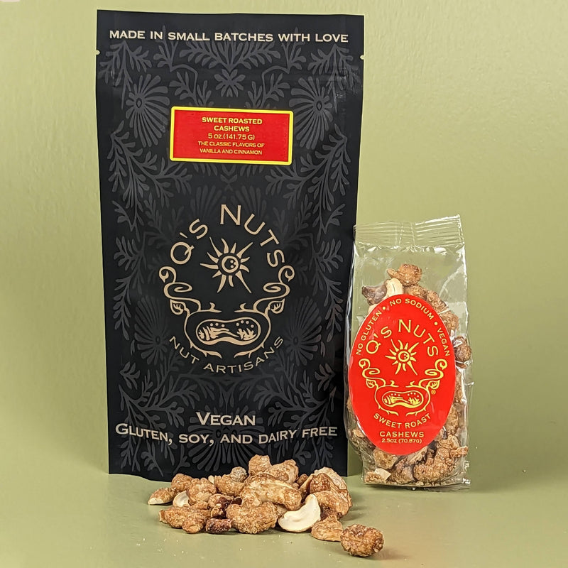 Sweet Roast Cashews 2.5oz.