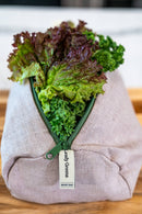 Reusable Linen Bag for Leafy Greens | Spring Kitchen