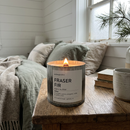 Fraser Fir | Fresh Cut Christmas Tree Wood Wick Candle: 10oz