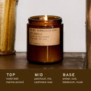 Sandalwood Rose - 7.2 oz Standard Candle: 7.2 oz