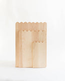The Scalloped Cutting Board: Large
