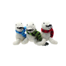 Handmade Knit White Seal Holiday Ornament - Fair Trade