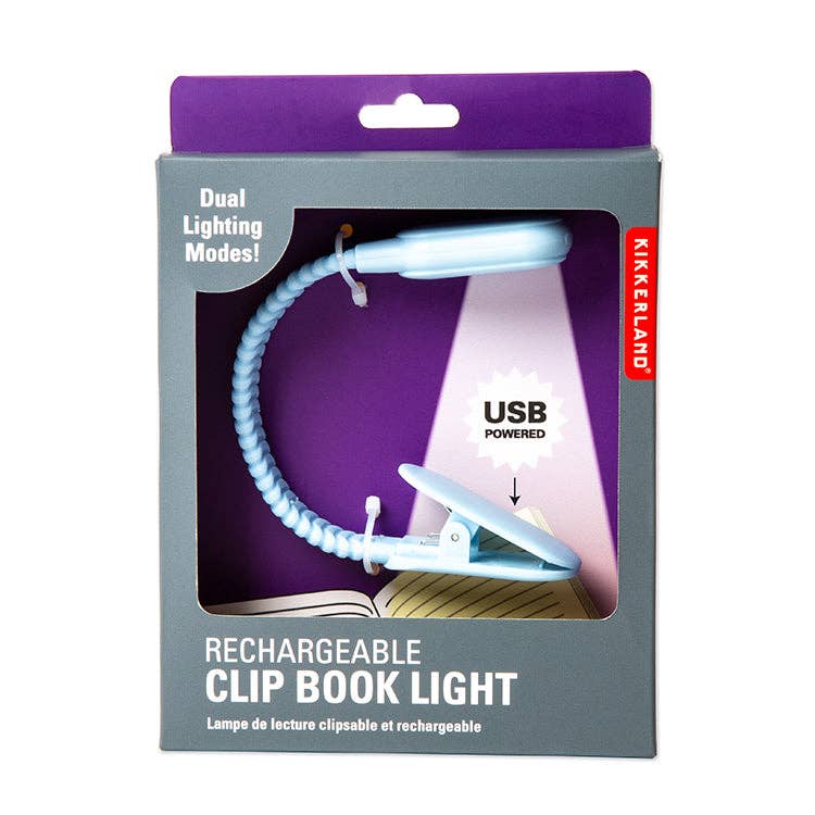 Rechargable Booklight Blue