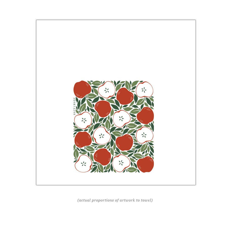 Apples Tea Towel