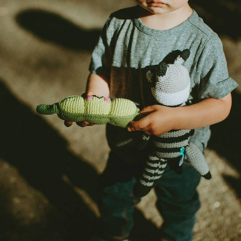 Pretend Play Food Rattle - Green Peapod