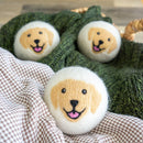 Golden Dog Eco Wool Dryer Ball - Yellow Retriever
