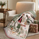 Winter Wonder Quilted Throw