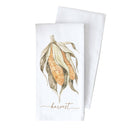 Harvest Tea Towel: White