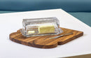 Quarter Lb Butter Dish w/Cover-7"L
