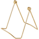 Bard's Folding Gold Wire Easel: 4" x 4" x 4.75"