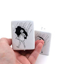 Morton's Girl Salt and Pepper Shaker