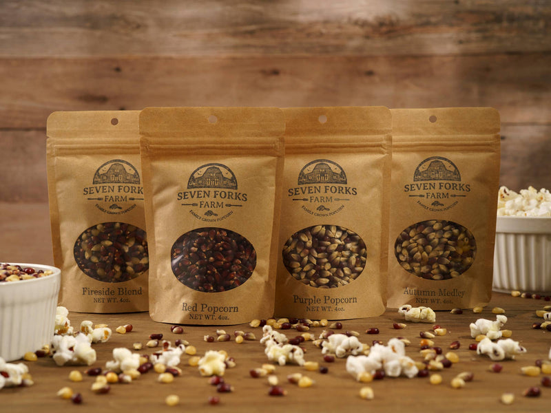 Family Grown Popcorn (4 Varieties) 4oz.