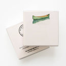 Emerald Canoe - Box of 50 Mini Notes