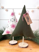 3 pack/ Pine Merry Christmas Tree Set     : Medium