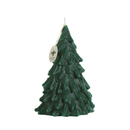 Tree Candles – 100% Pure Beeswax – : Forest Green / Tall