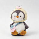Playful Animal Cherry Brooch: Scarf Bear / One Size