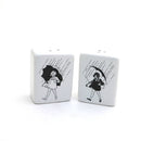 Morton's Girl Salt and Pepper Shaker