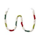 Ribbon Candy Wool Felt Garland Multi Christmas