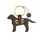 Designer Door Chimes - Lab: Black / Brass